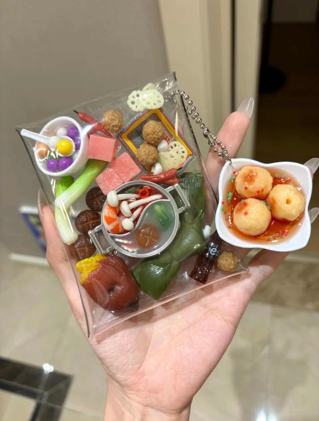 Cute Keychain Pouch Ornament1