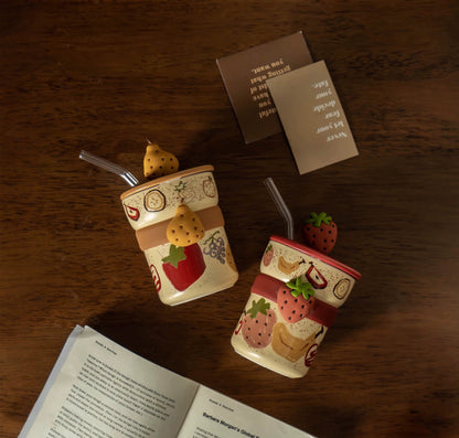 Creamy Style Strawberry & Sweet Pear Mug