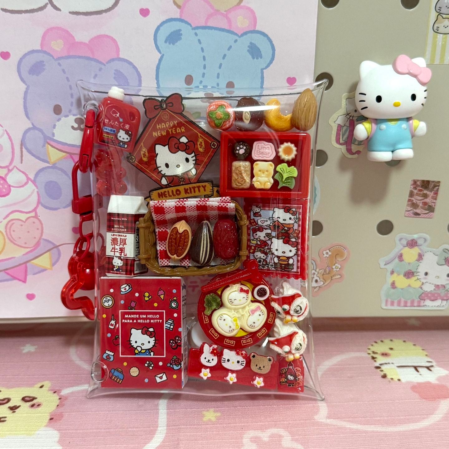 Cute Keychain Pouch Ornament3