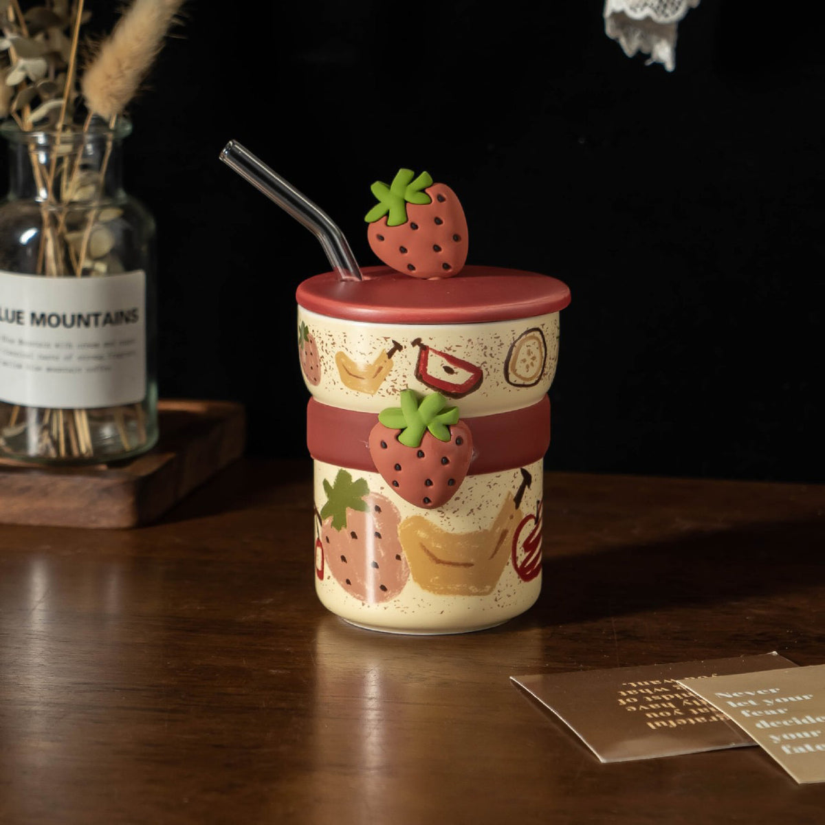 Creamy Style Strawberry & Sweet Pear Mug