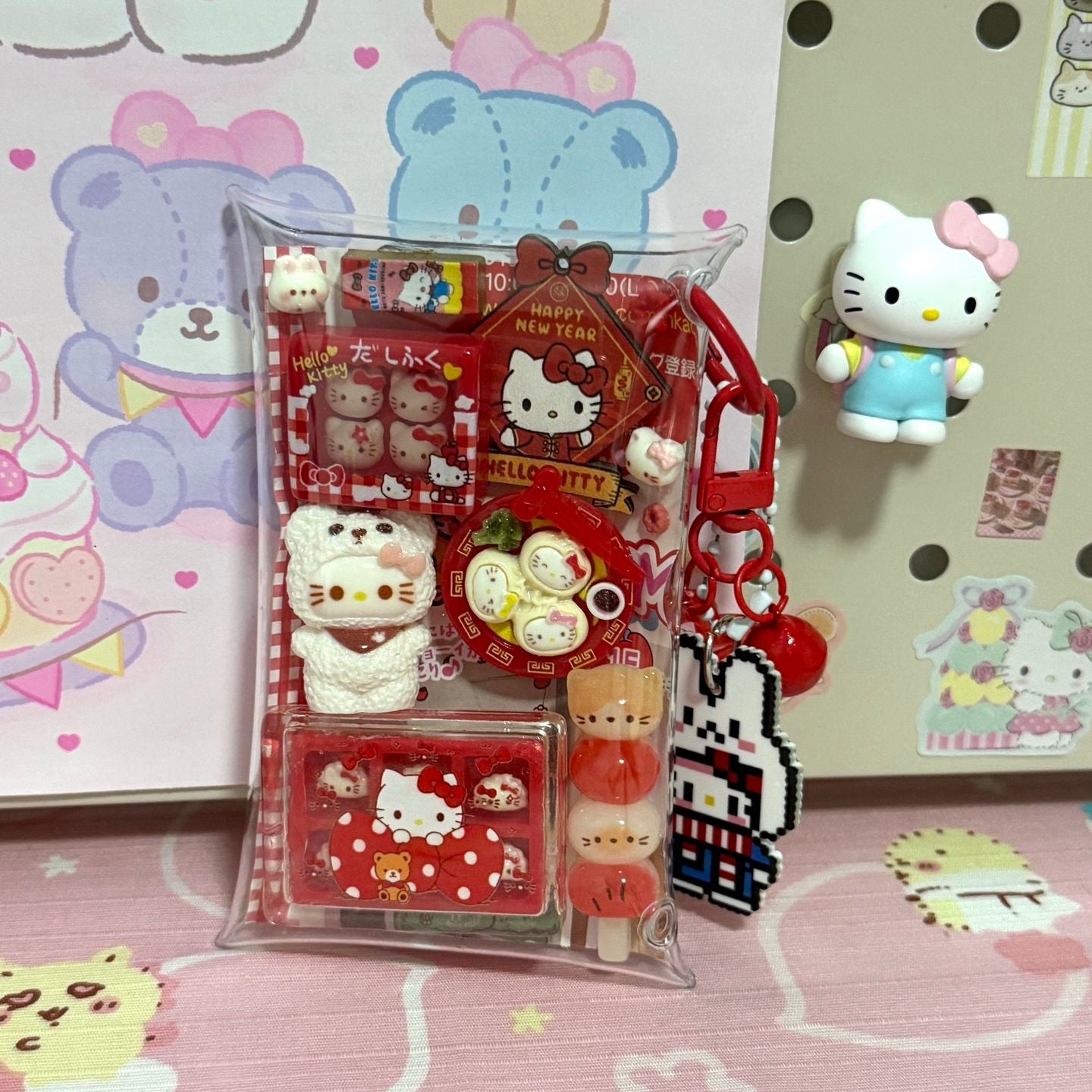 Cute Keychain Pouch Ornament3
