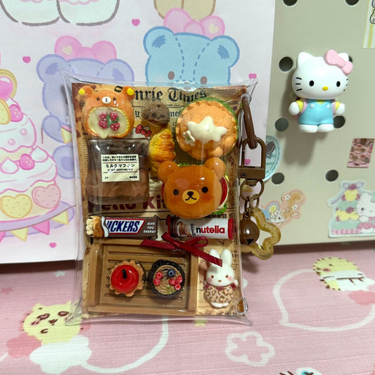 Porta-chaves fofo com estojo, ornamento 4