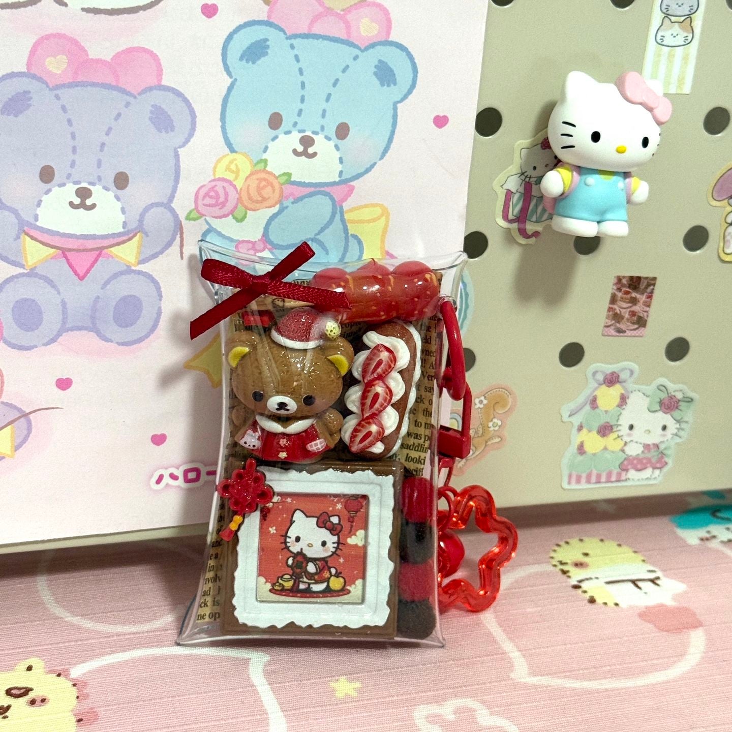 Cute Keychain Pouch Ornament3