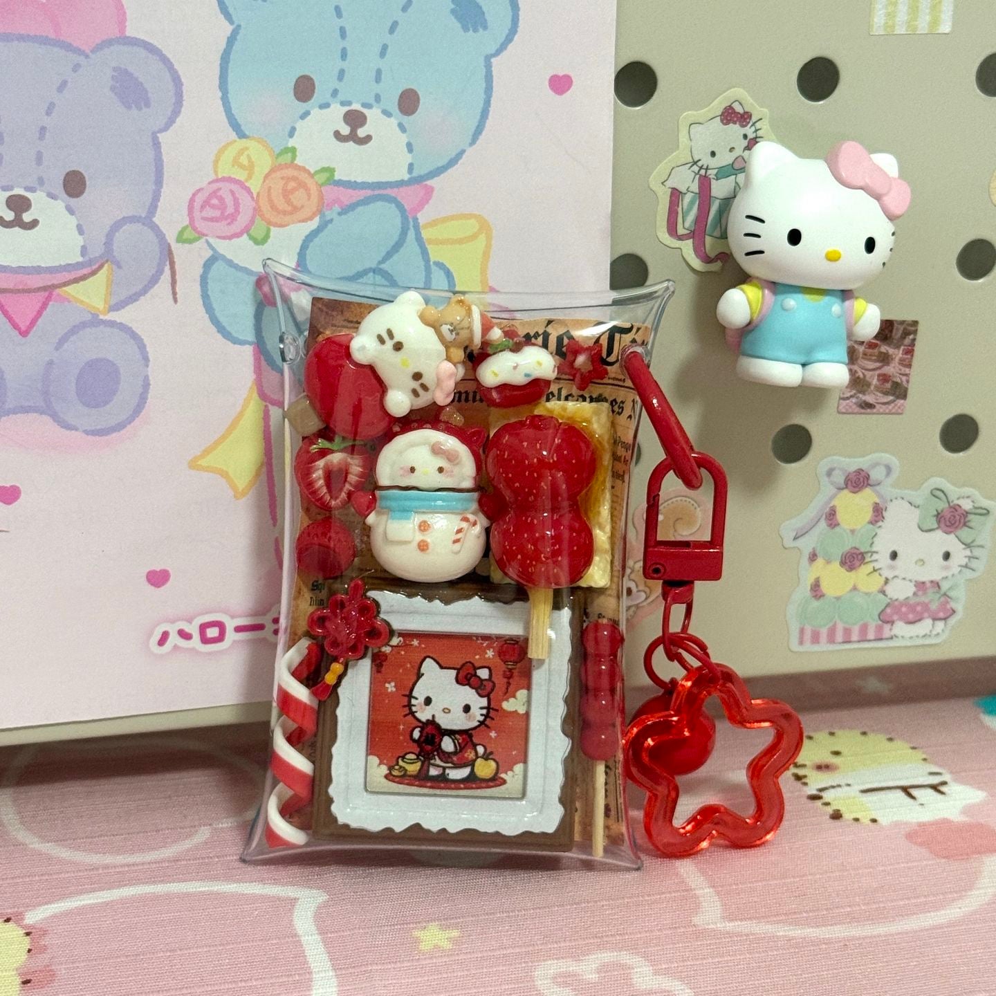 Cute Keychain Pouch Ornament3