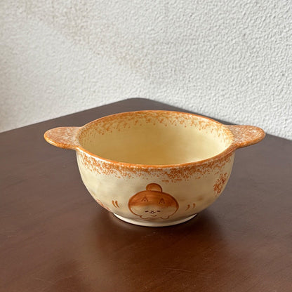 Cute Shiba Bread Handmade Dinnerware Collection