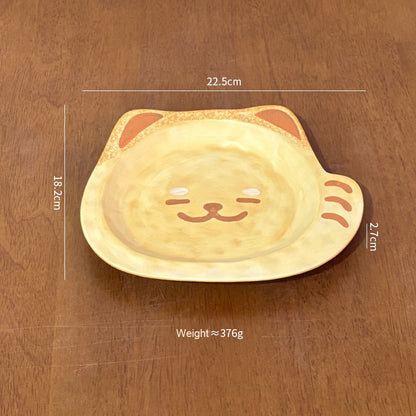 Cute Shiba Bread Handmade Dinnerware Collection