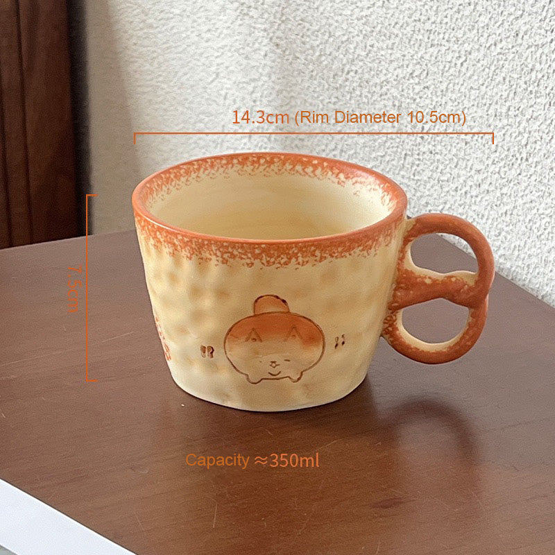 Cute Shiba Bread Handmade Dinnerware Collection
