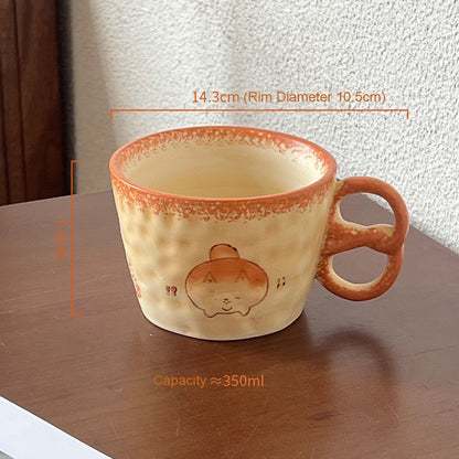 Cute Shiba Bread Handmade Dinnerware Collection