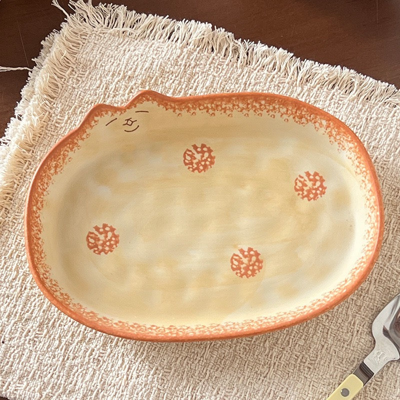 Cute Shiba Bread Handmade Dinnerware Collection