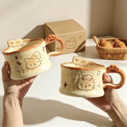 Baking Cat Mug-400ML