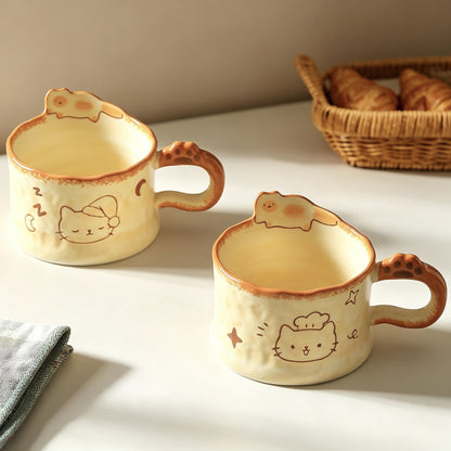 Baking Cat Mug-400ML