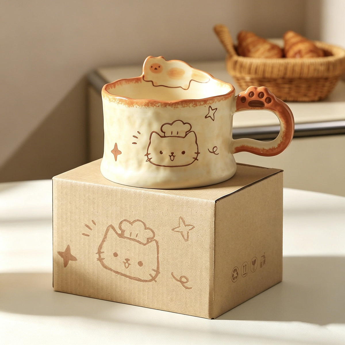 Baking Cat Mug-400ML